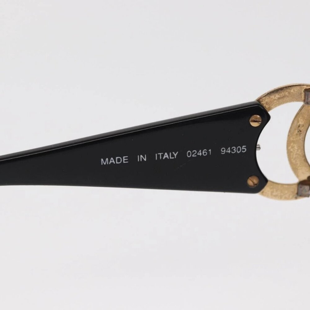 CHANEL Sunglasses plastic Black CC Auth BA9021 - Picture 11 of 14